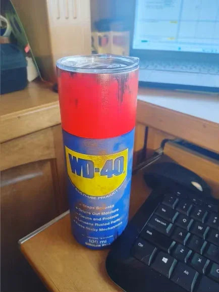WD40 Stainless Steel Insulated Dual Wall Cup - 20 oz.