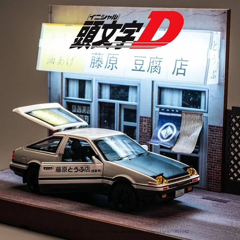 1/32 INITIAL D AE86 Alloy Car Model