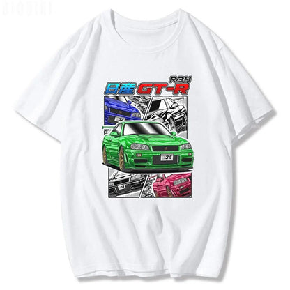 Nissan Skyline GT-R R34 T-shirt - JDM Global Warehouse