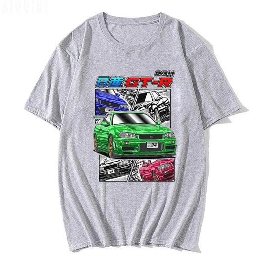 Nissan Skyline GT-R R34 T-shirt - JDM Global Warehouse