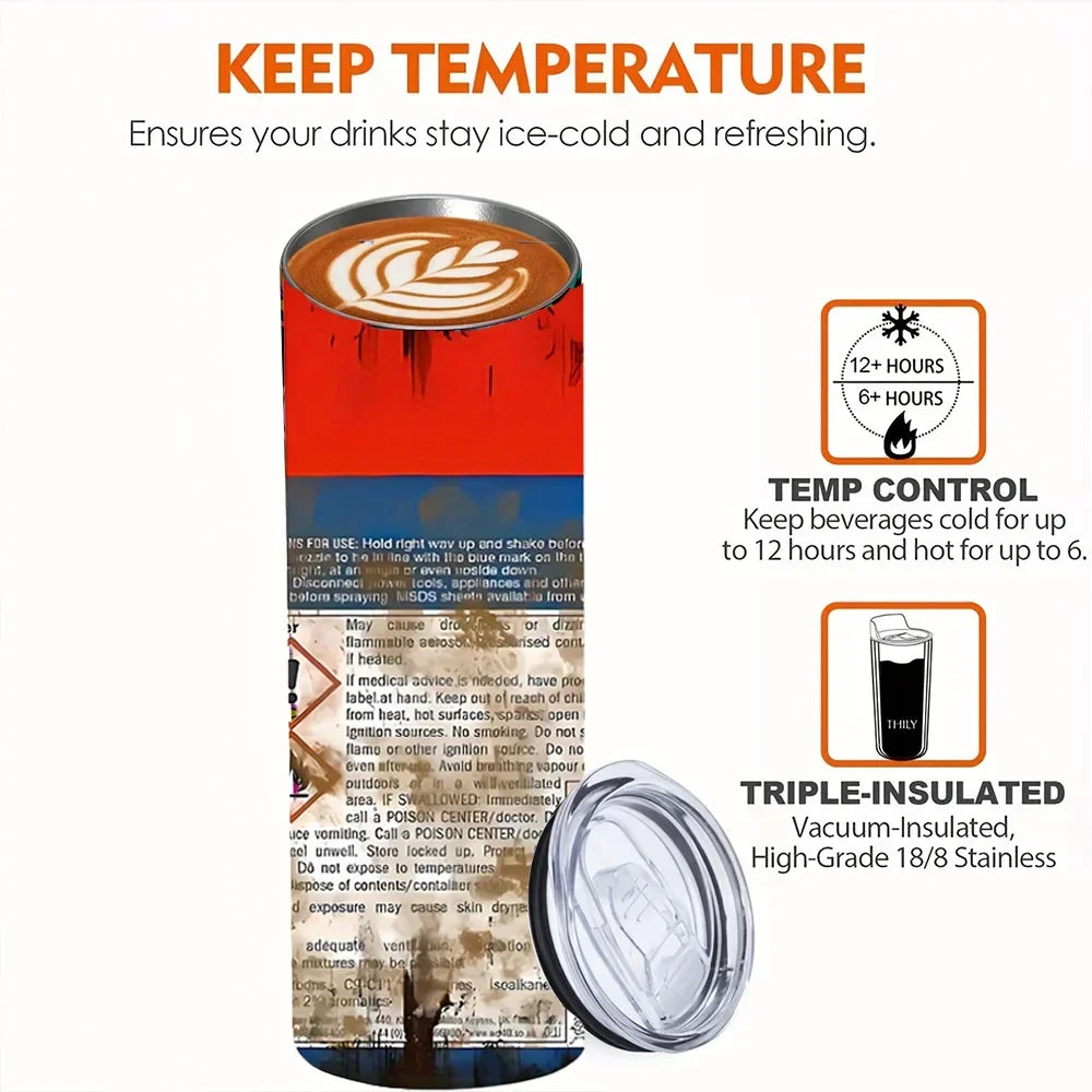 WD40 Stainless Steel Insulated Dual Wall Cup - 20 oz.
