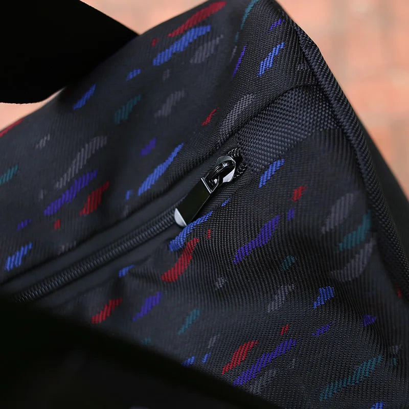 JDM Retro Confetti Style Canvas Duffle / Travel Bag