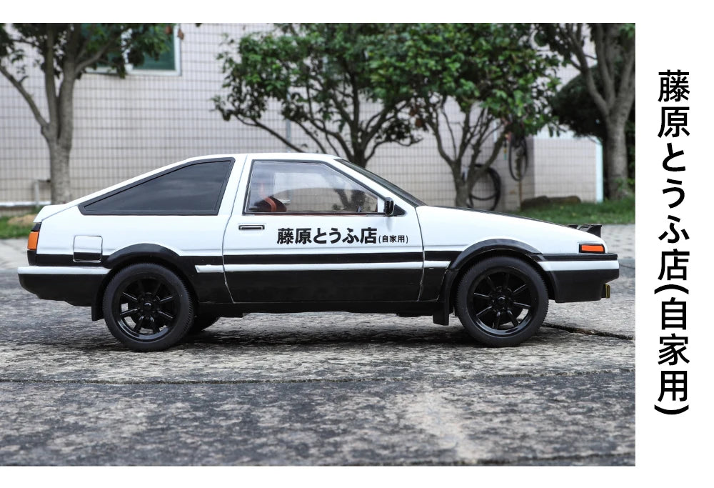 1:18 Initial D AE86 Alloy Car Model with Sound and Light
