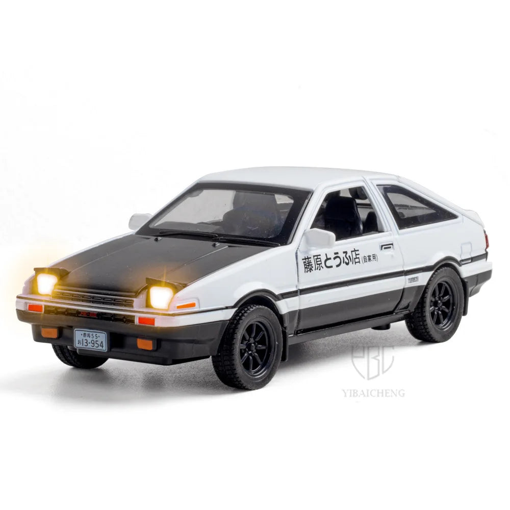 1/32 INITIAL D AE86 Alloy Car Model