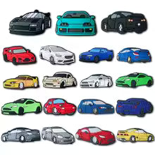 Amuletos de zapatos JDM Car para Crocs - paquete de 10 o 20