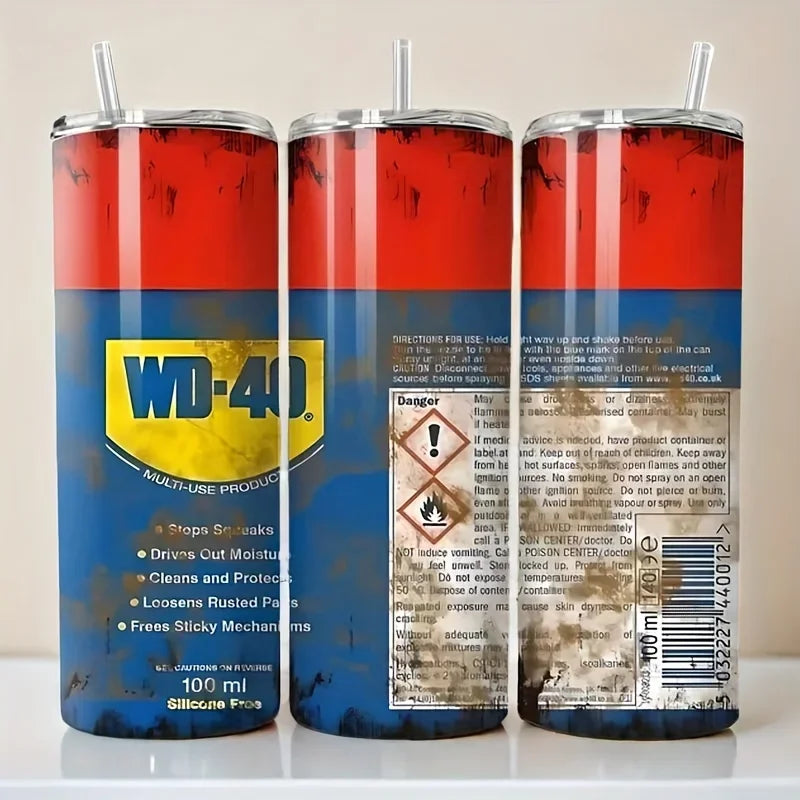WD40 Stainless Steel Insulated Dual Wall Cup - 20 oz.