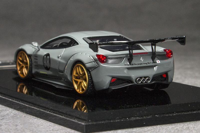 1:64 Liberty Walk Ferrari 458 Model Car - 5 colors to choose from! - JDM Global Warehouse