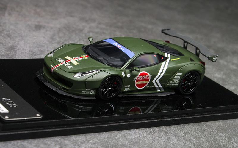 1:64 Liberty Walk Ferrari 458 Model Car - 5 colors to choose from! - JDM Global Warehouse