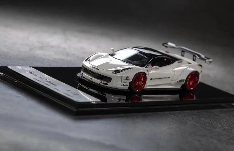 1:64 Liberty Walk Ferrari 458 Model Car - 5 colors to choose from! - JDM Global Warehouse