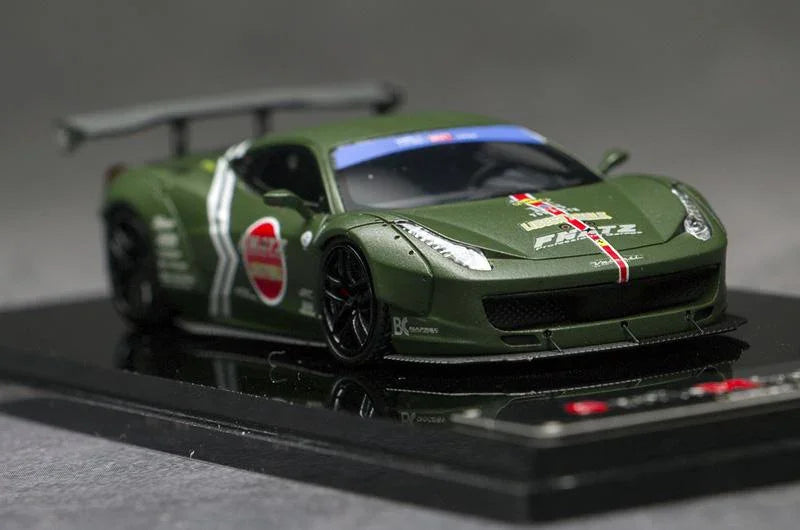 1:64 Liberty Walk Ferrari 458 Model Car - 5 colors to choose from! - JDM Global Warehouse