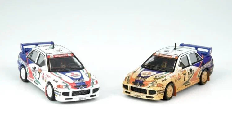 1:64 Mitsubishi Lancer Evolution III #7 WRC Australia Rally 1996 - JDM Global Warehouse