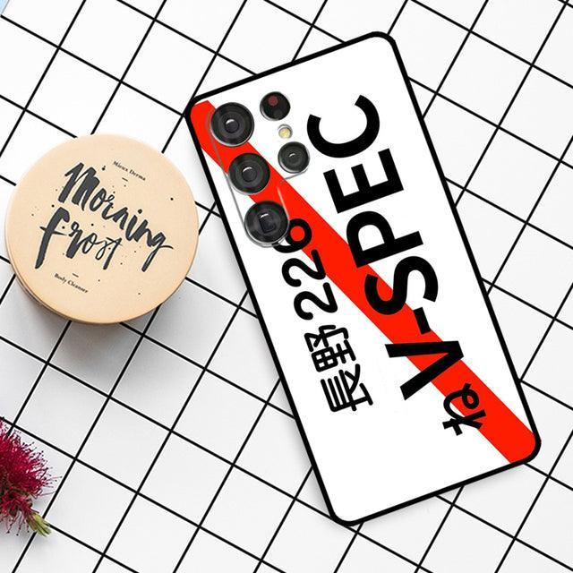 JDM Slash License Plate case for Samsung - JDM Global Warehouse