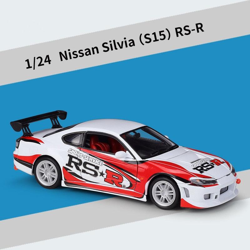 1:24 Nissan Silvia S15 C-West die cast model car - JDM Global Warehouse