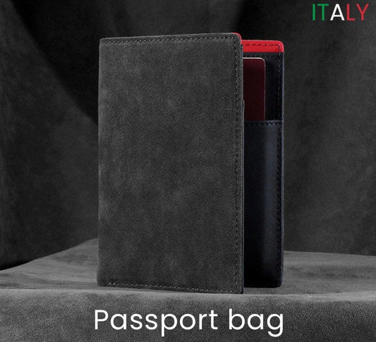 Alcantara Luxury Passport Bag/ Wallet - JDM Global Warehouse