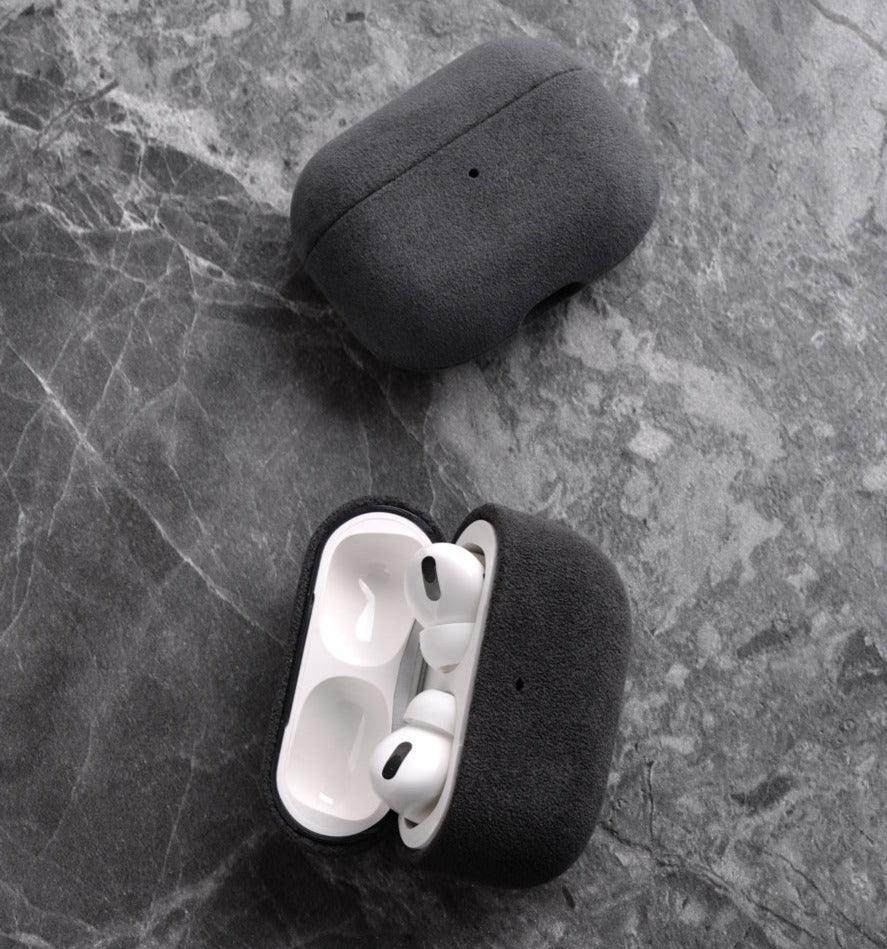 Alcantara case for AirPods Pro 1, Pro 2 - 10 colors - JDM Global Warehouse