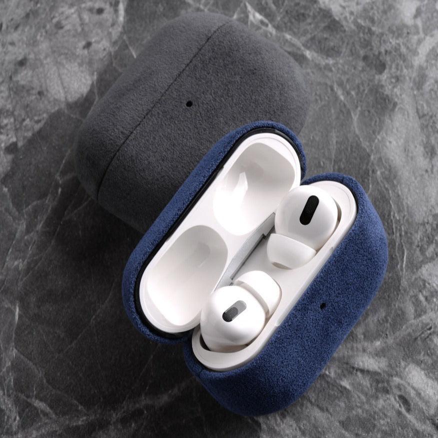Alcantara case for AirPods Pro 1, Pro 2 - 10 colors - JDM Global Warehouse