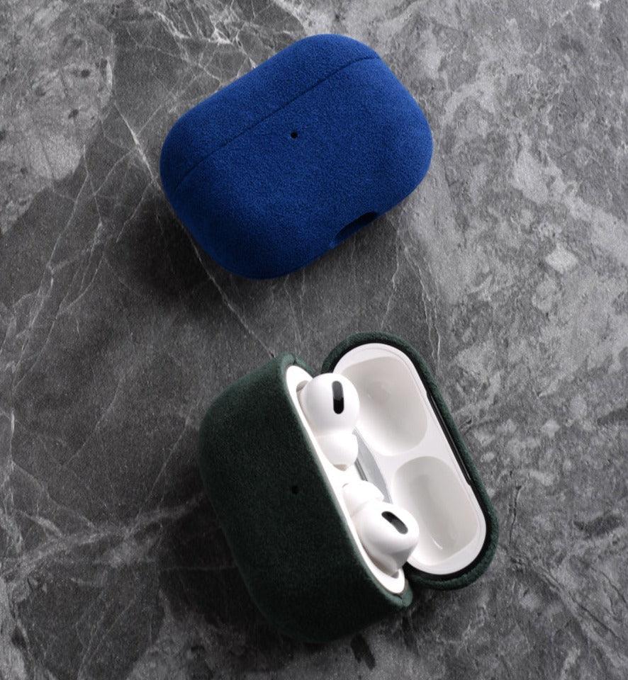 Alcantara case for AirPods Pro 1, Pro 2 - 10 colors - JDM Global Warehouse