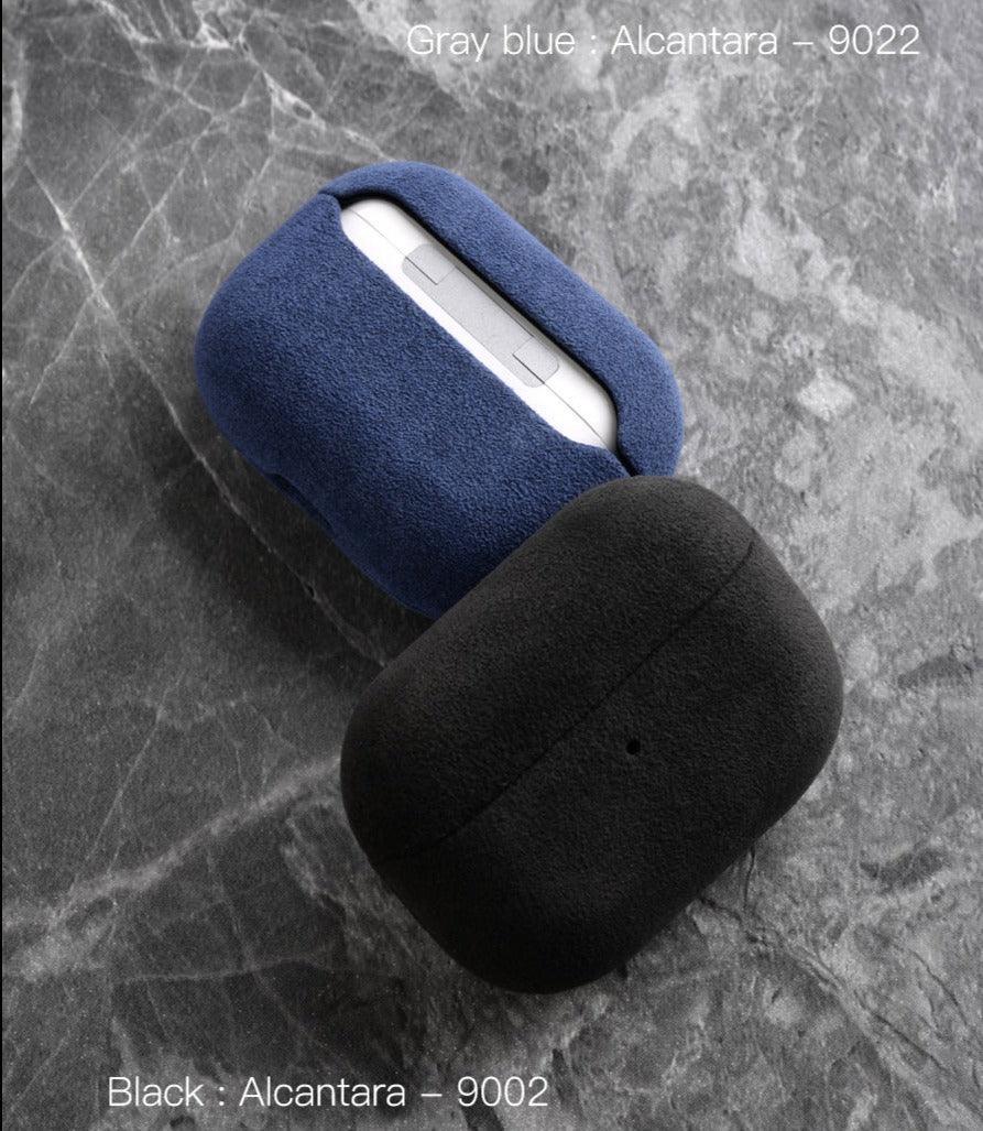 Alcantara case for AirPods Pro 1, Pro 2 - 10 colors - JDM Global Warehouse