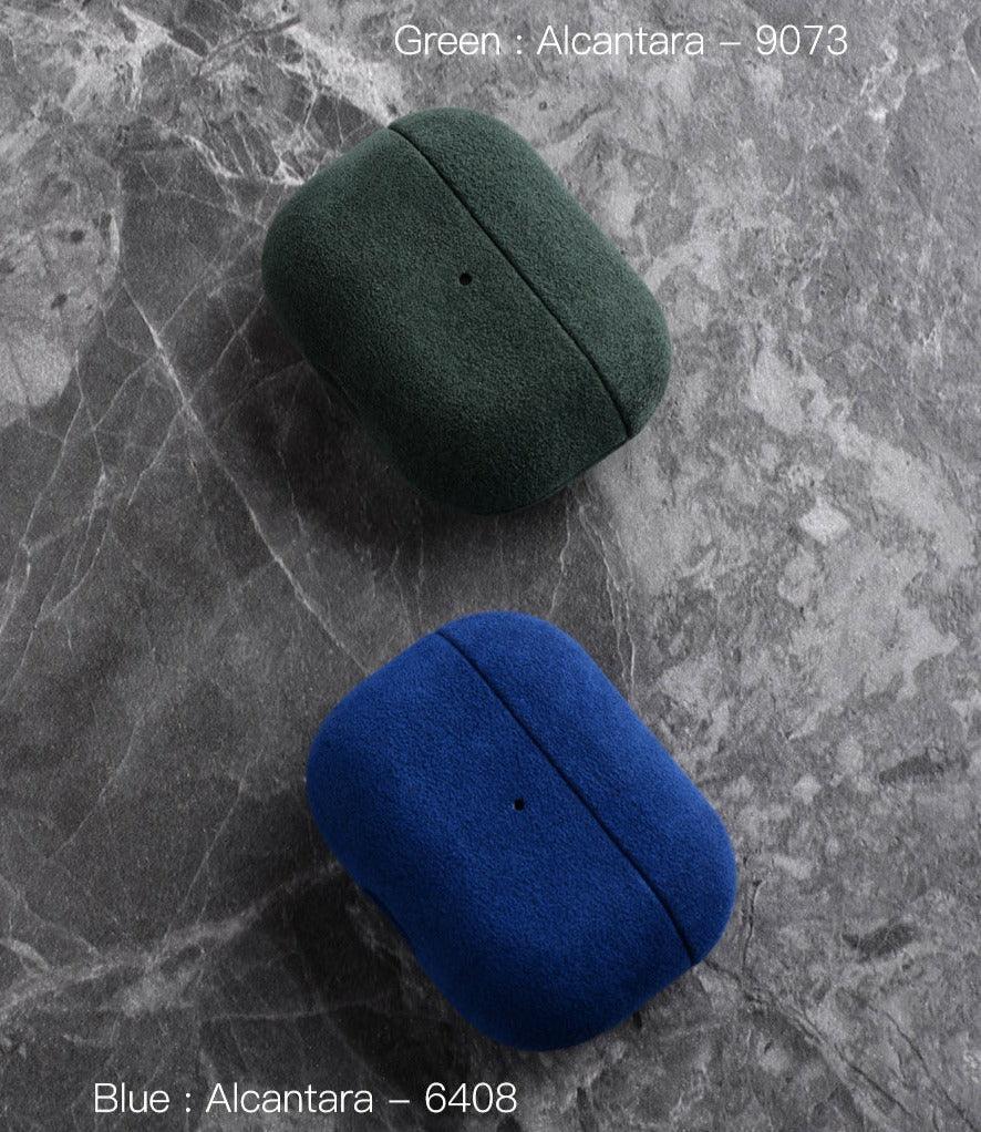 Alcantara case for AirPods Pro 1, Pro 2 - 10 colors - JDM Global Warehouse