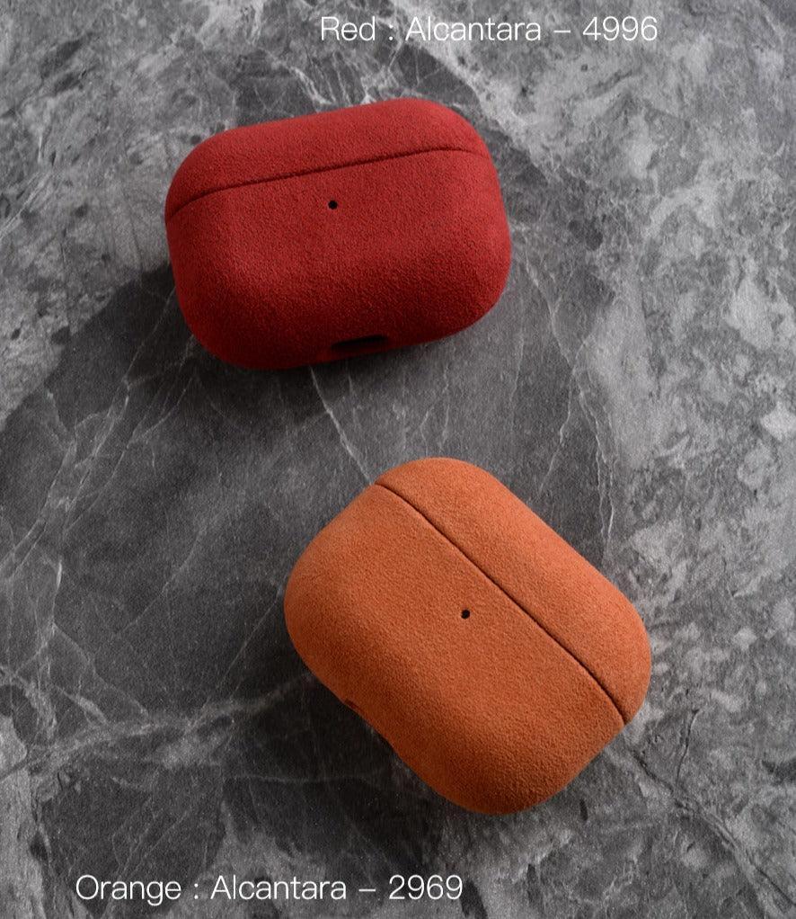 Alcantara case for AirPods Pro 1, Pro 2 - 10 colors - JDM Global Warehouse