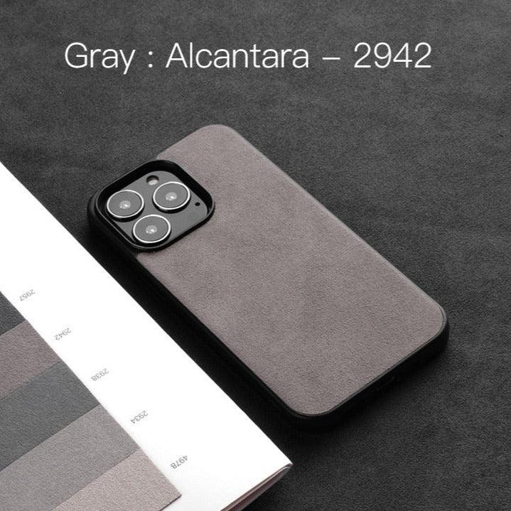 Alcantara Case for iPhone 11, 12 - JDM Global Warehouse