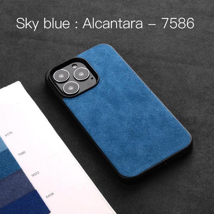 Alcantara Case for iPhone 11, 12 - JDM Global Warehouse