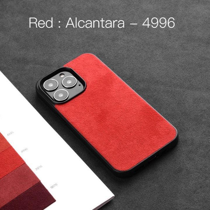 Alcantara Case for iPhone 11, 12 - JDM Global Warehouse