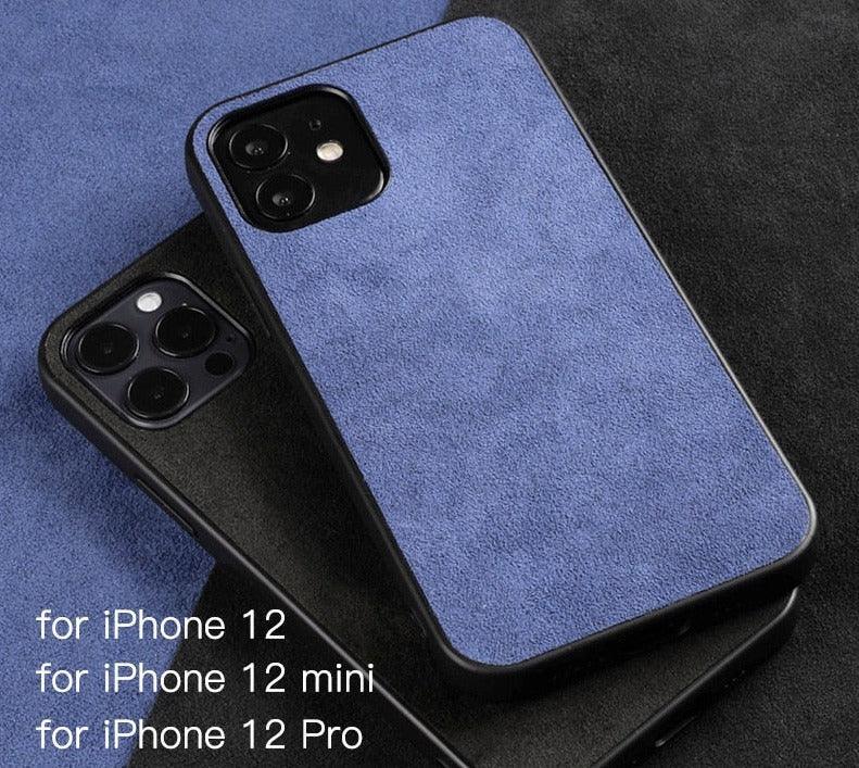 Alcantara Case for iPhone 11, 12 - JDM Global Warehouse