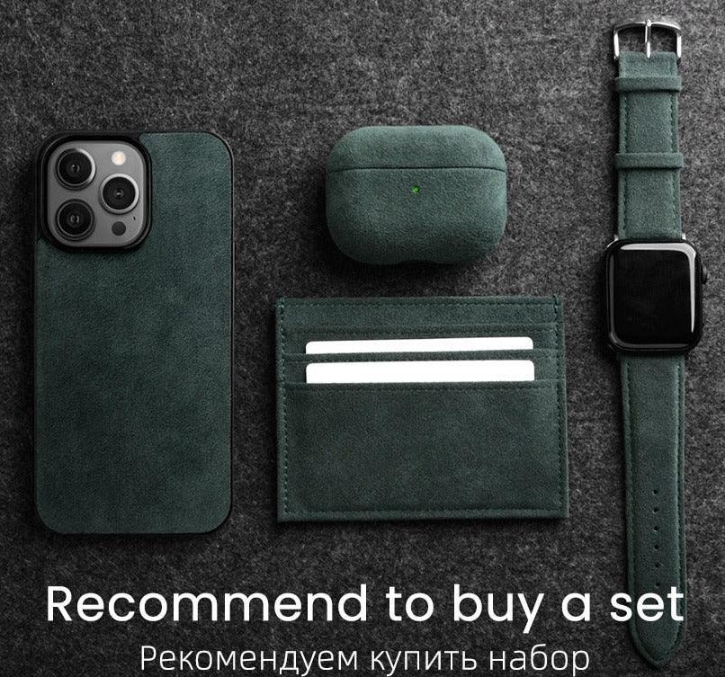 Alcantara Case for iPhone 11, 12 - JDM Global Warehouse