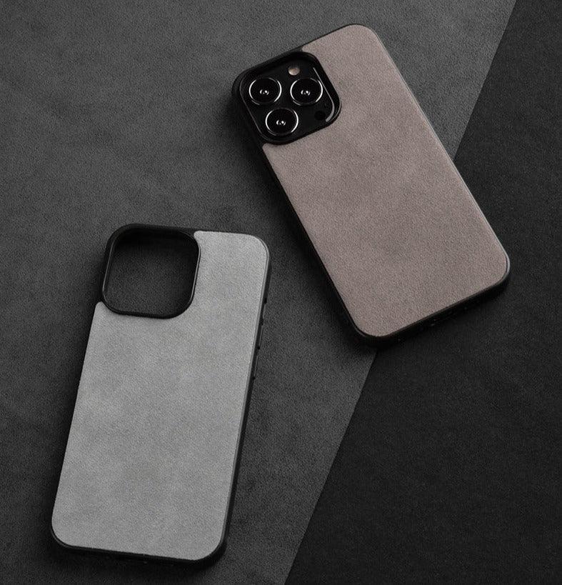 Alcantara Case for iPhone 7, 8, X - JDM Global Warehouse