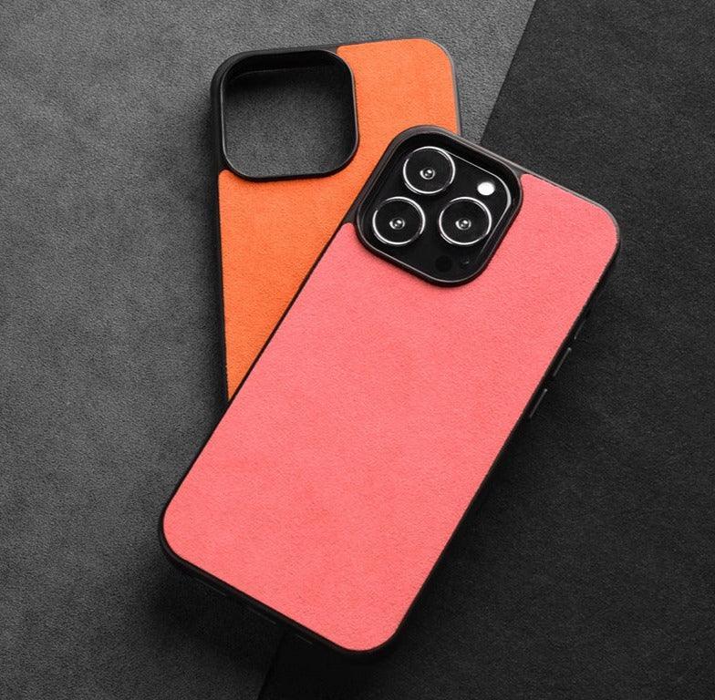 Alcantara Case for iPhone 7, 8, X - JDM Global Warehouse