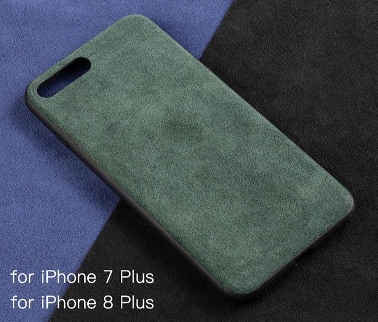 Alcantara Case for iPhone 7, 8, X - JDM Global Warehouse