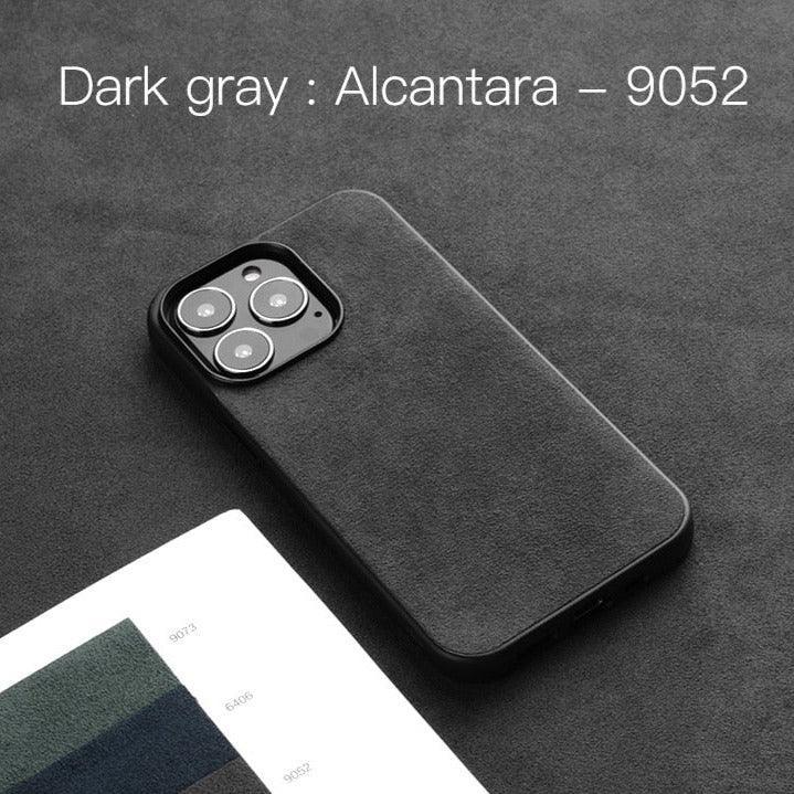 Alcantara Case for iPhone 7, 8, X - JDM Global Warehouse