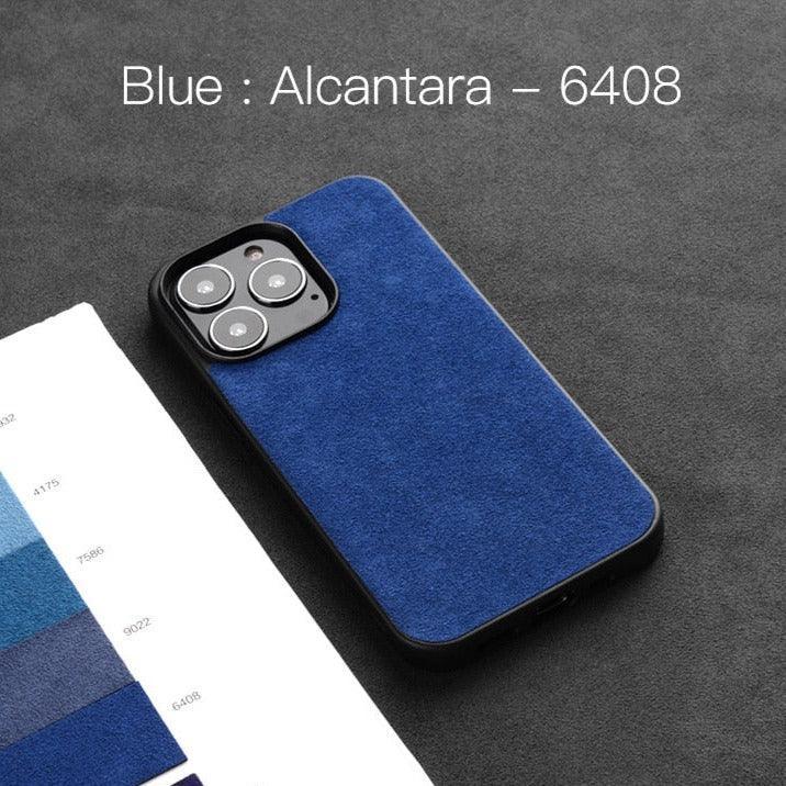 Alcantara Case for iPhone 7, 8, X - JDM Global Warehouse