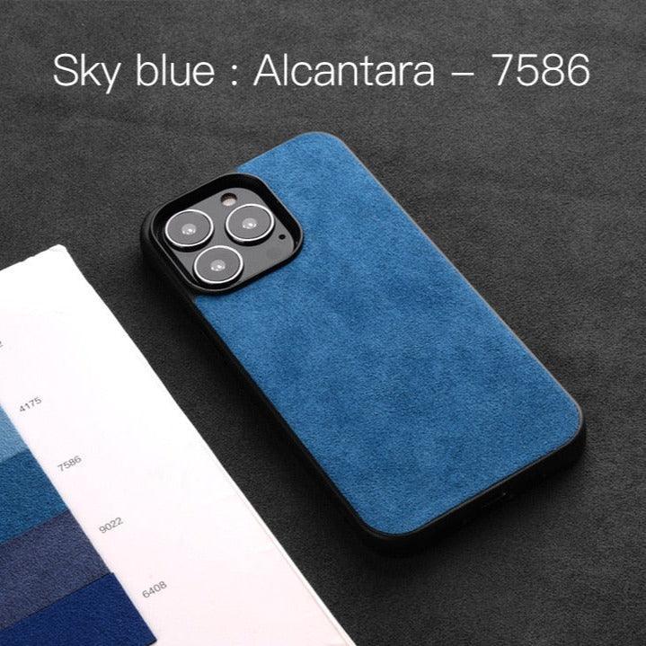 Alcantara Case for iPhone 7, 8, X - JDM Global Warehouse