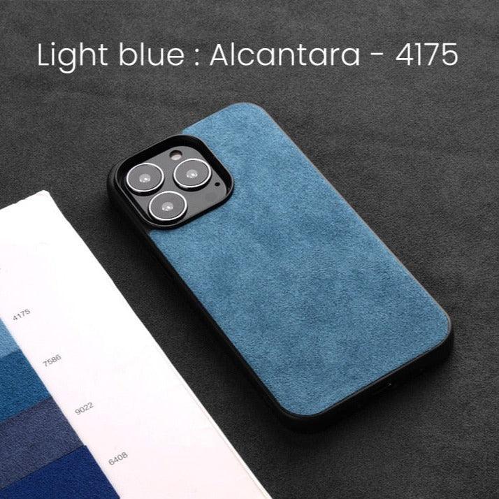 Alcantara Case for iPhone 7, 8, X - JDM Global Warehouse