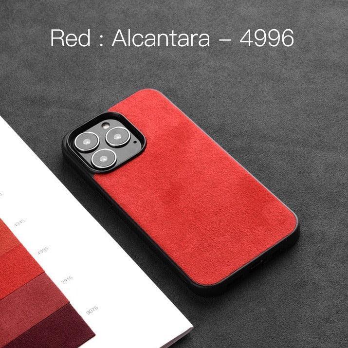 Alcantara Case for iPhone 7, 8, X - JDM Global Warehouse