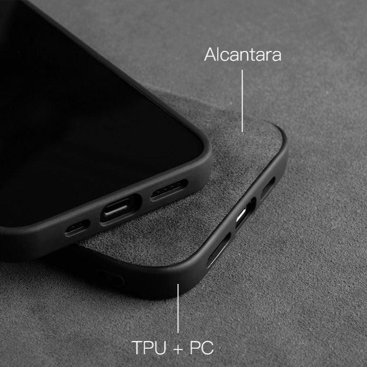 Alcantara Case for iPhone 7, 8, X - JDM Global Warehouse