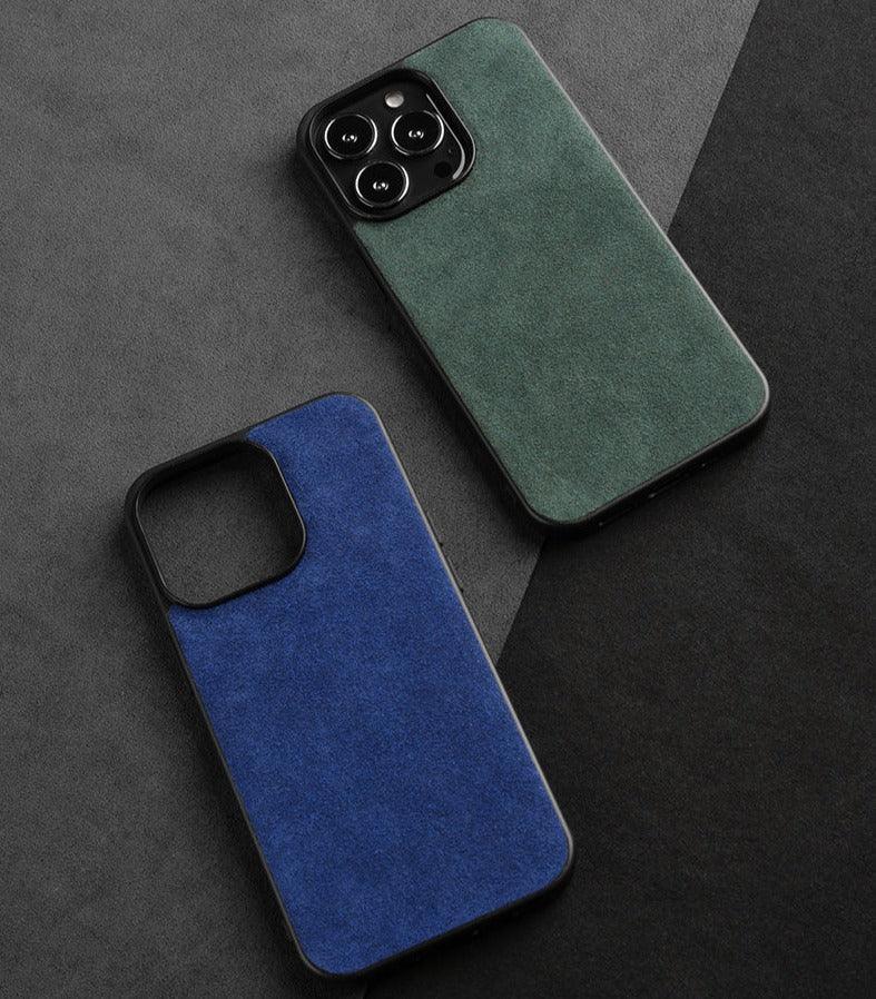 Alcantara Case for iPhone 7, 8, X - JDM Global Warehouse