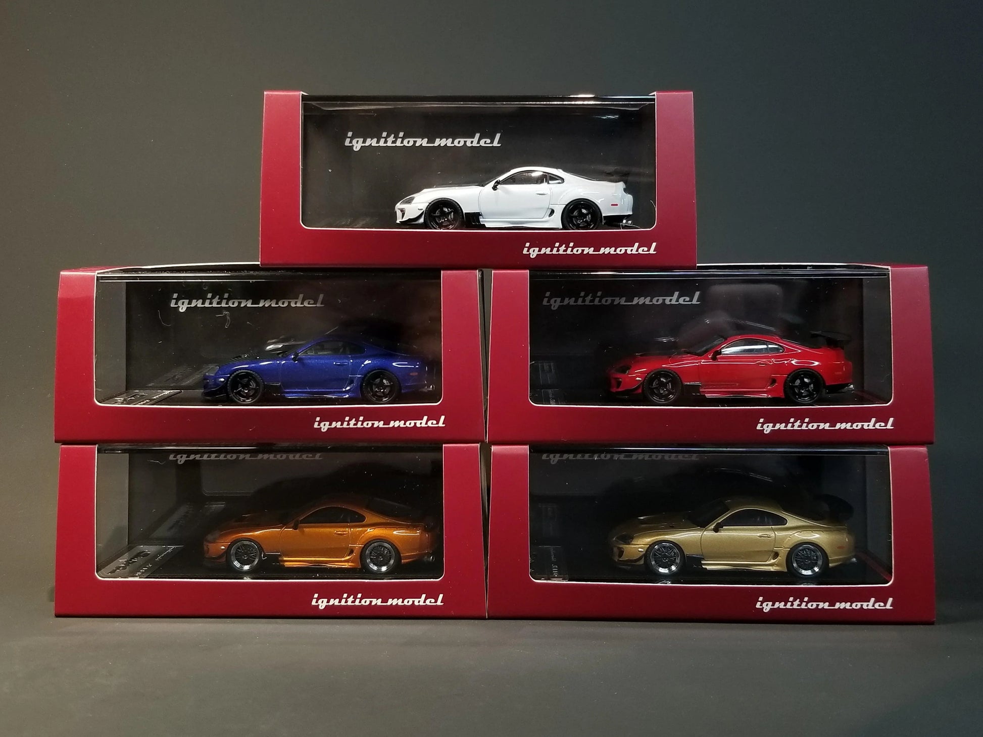 Ignition Model 1/64 Toyota Supra RZ JZA80 - 5 colors - JDM Global Warehouse