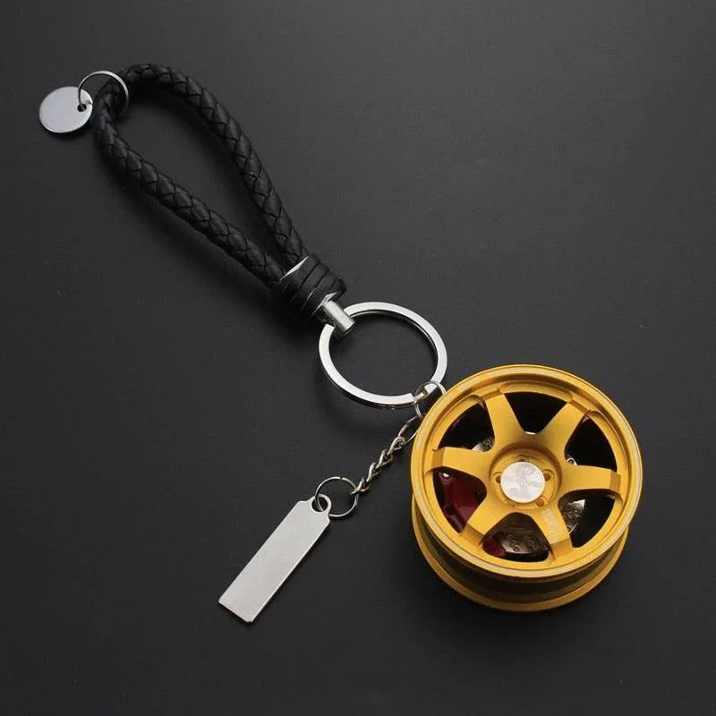 JDM Alloy Wheel and Brake Car Key Chain - JDM Global Warehouse