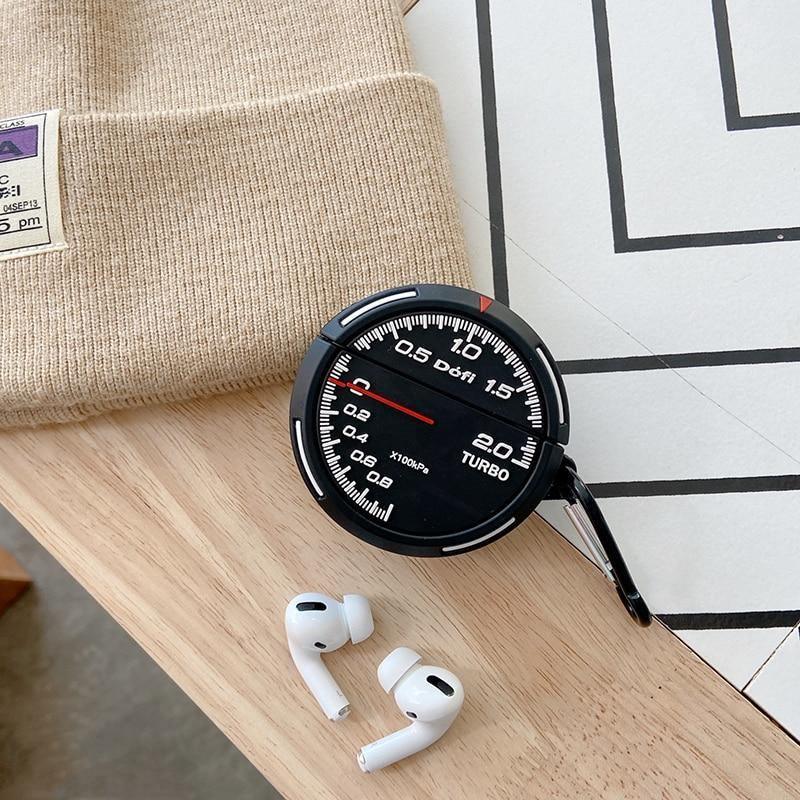 JDM boost gauge case for AirPods 1, 2 and Pro - JDM Global Warehouse