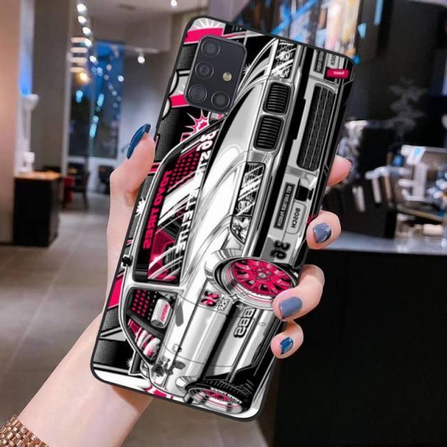 JDM color illustrated phone cases for Samsung Galaxy S9, S10 - JDM Global Warehouse