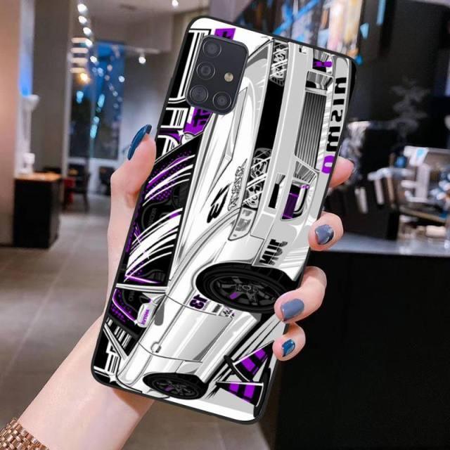 JDM color illustrated phone cases for Samsung Galaxy S9, S10 - JDM Global Warehouse