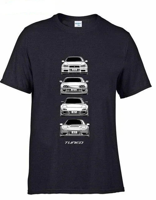 JDM Legends Shirt - R34 GTR / Supra / RX7 / NSX - 9 colors! - JDM Global Warehouse