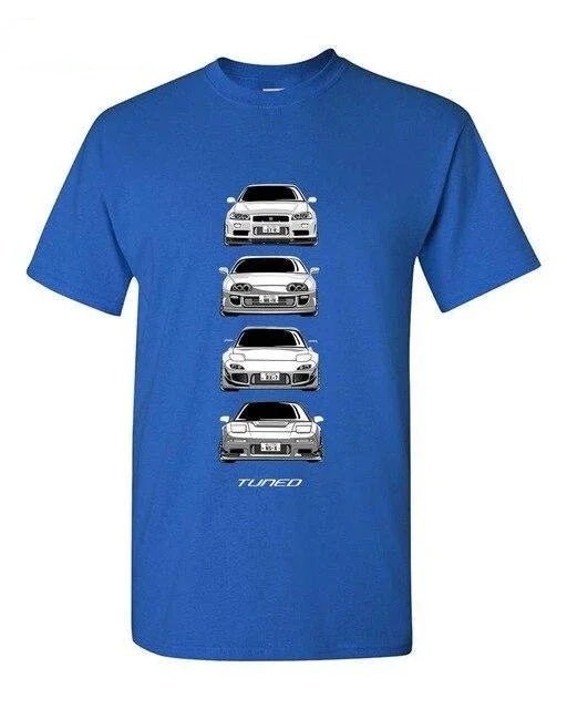 JDM Legends Shirt - R34 GTR / Supra / RX7 / NSX - 9 colors! - JDM Global Warehouse