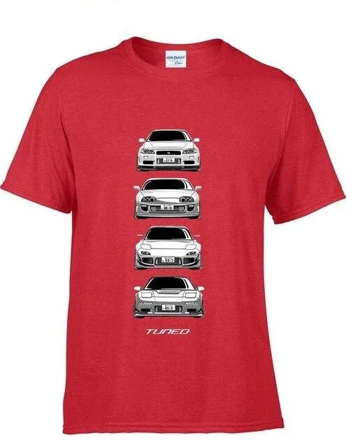 JDM Legends Shirt - R34 GTR / Supra / RX7 / NSX - 9 colors! - JDM Global Warehouse