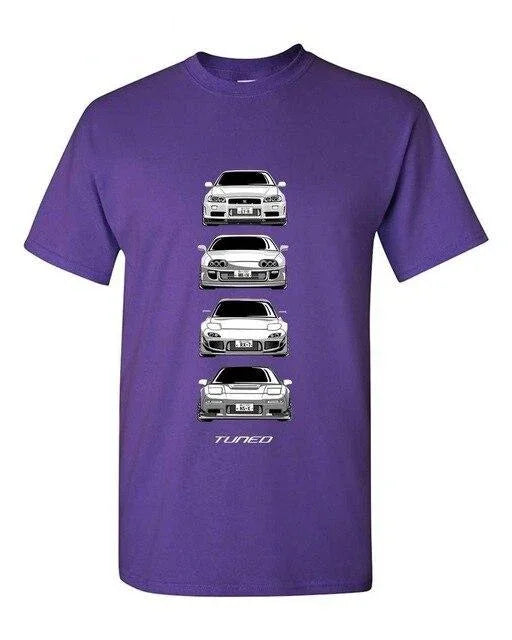 JDM Legends Shirt - R34 GTR / Supra / RX7 / NSX - 9 colors! - JDM Global Warehouse