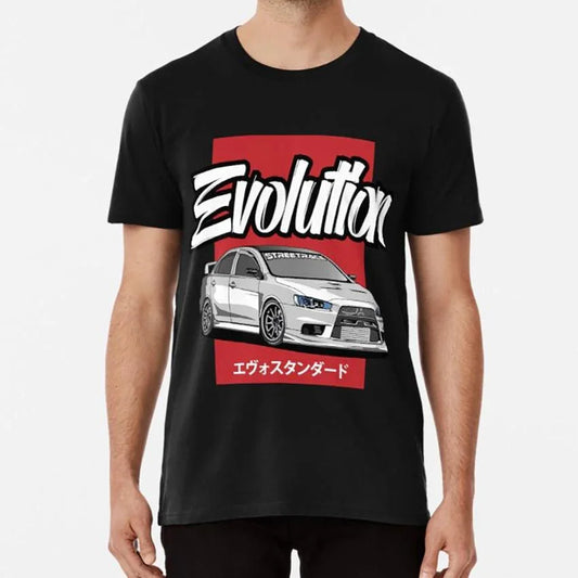 Mitsubishi Lancer Evo X T-shirt - 6 colors! - JDM Global Warehouse