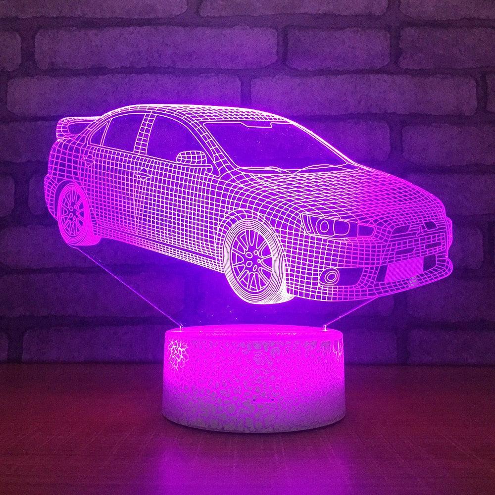 Mitsubishi Lancer Evolution 10 multi-color LED lamp - JDM Global Warehouse